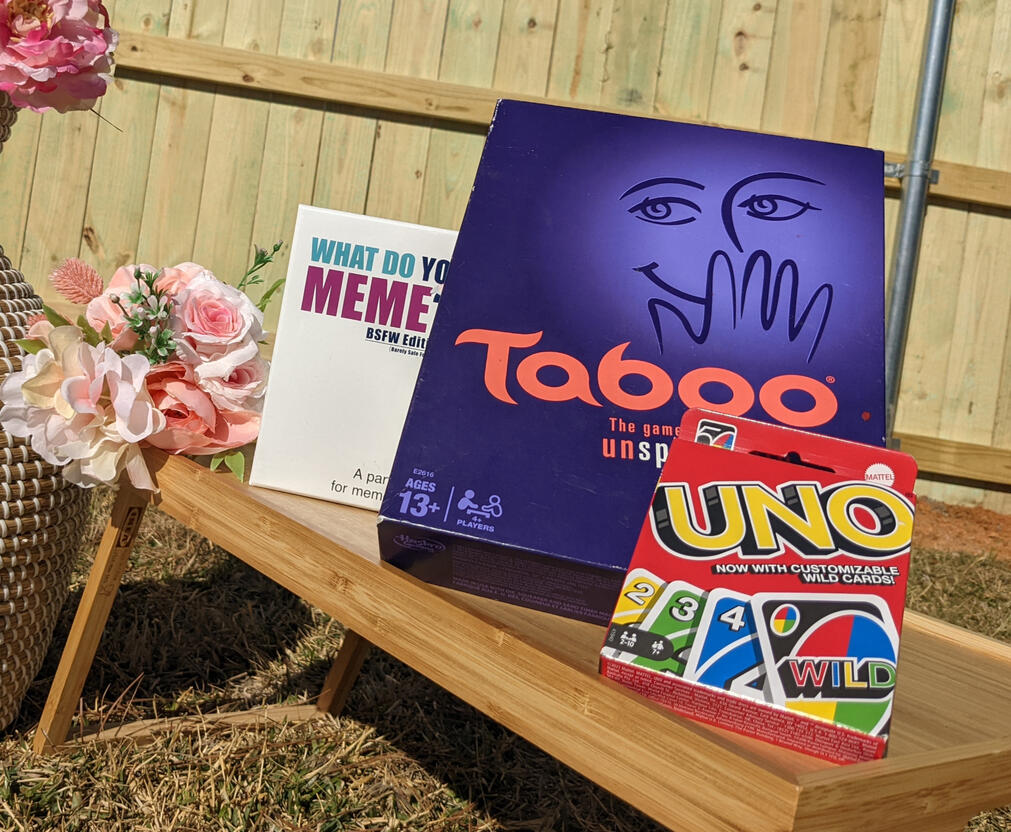 Assorted Board Games: $5